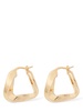 Essentials Twist Triangle hoop earrings