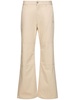 Palma cotton canvas straight pants