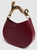 Cat leather hobo bag