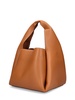 Leather bucket bag