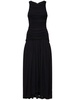 Evidente draped long dress