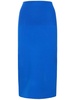 Body fitted stretch midi skirt