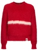 Mohair blend knit sweater