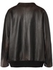 Kengia leather bomber jacket