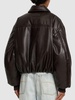 Puffer bomber jacket