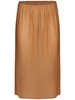 Stretch mesh midi skirt