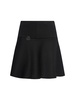 Neoprene mini skirt