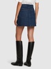 Lydia high rise denim mini skirt