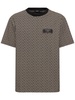 T-shirt with jacquard monogram