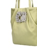 Micro RV Bouquet crystal top handle bag