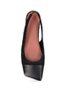 10mm Ane tweed slingback flats