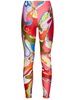 Printed lycra leggings