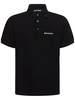 Logo embroidered cotton polo