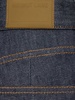 Carpenter back zip flared jeans