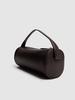 Round 90s soft nappa leather bag