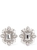 Crystal stud earrings