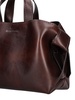 EW Musubi aged leather tote bag