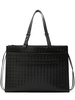 Cargo intreccio leather tote bag