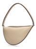 Scoop palmellata leather shoulder bag