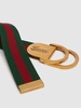 4cm D ring reversible leather belt