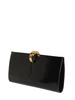 Daria Minaudiere brushed leather clutch