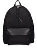 Nylon & leather backpack