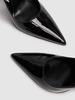 105mm Lidia patent leather slingbacks