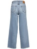 Organic cotton denim flared jeans