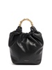 Small Miami smooth leather tote bag