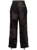 Detachable patchwork nylon cargo pants