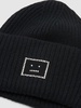 Pansy crystal logo wool hat