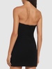 Stell strapless crepe mini dress