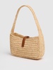 Mini on 5 to 7 Raffia Hobo Bag