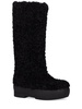 50mm Faux shearling snow boots