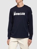 Logo cotton jersey crewneck sweatshirt