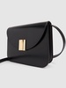 Ollam Flap leather shoulder bag