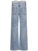 Mid rise relaxed cotton denim jeans