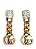 GG Marmont drop earrings w/ crystal