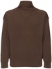 Super fine wool rib knit sweater