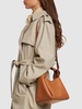 Leather bucket bag