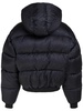 Monogram jacquard nylon puffer jacket