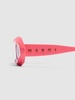 Dark Doodad pink acetate sunglasses