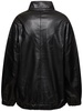 Brooklyn faux leather bomber jacket