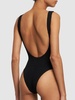 Mara poly blend one piece swimsuit