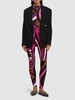 Printed lycra jumpsuit