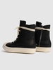 RICK OWENS High-Contrast Leather High-Top Sneakers