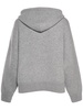 Relaxed fit cashmere blend hoodie