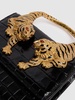 Medium Roar croc embossed bag