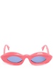 Dark Doodad pink acetate sunglasses