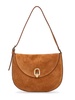 The Tondo suede leather hobo bag